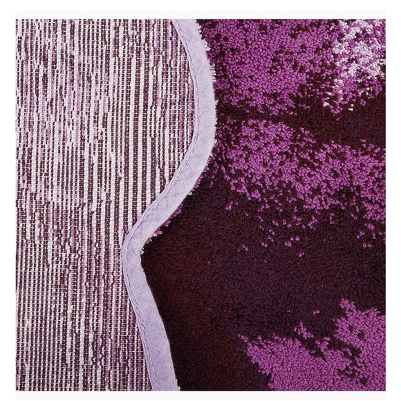 ABYSS FIORE Purple Rug - Picture 2 of 5